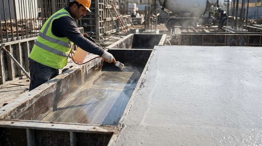 Beton Yüzey Kalitesini Artıran Konsantre Kalıp Ayırıcı Yağ Çözümleri